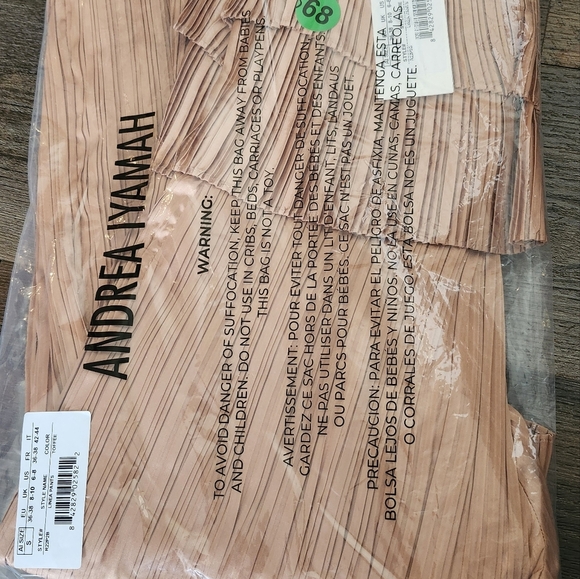 Andrea Iyamah Linea Pants In Toffee S - Picture 8 of 8